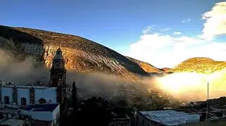 Mgła w meksykańskim miasteczku