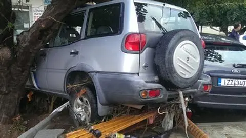 100 l/mkw. wody w dwa dni. Potężny niż nad Grecją. Przemieści się dalej nad Bałkany