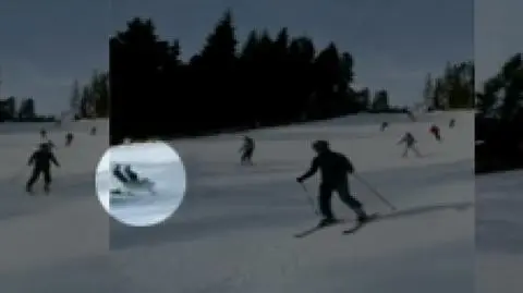 Snowboardzista skosił narciarza. "Nie powinien stawać na środku"