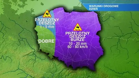 Pogoda nie będzie sprzyjać kierowcom