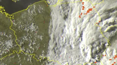Wyładowania atmosferyczne nad Polską