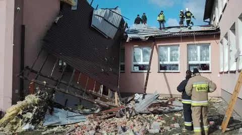 Wichura niszczyła budynki