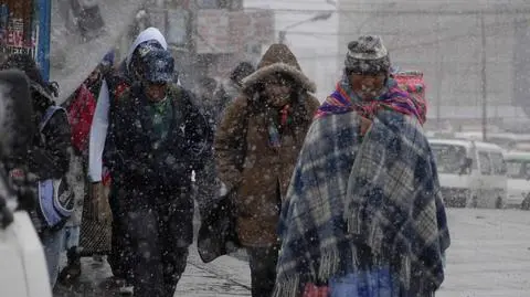 Sroga zima w Boliwii. 35 ofiar mrozu