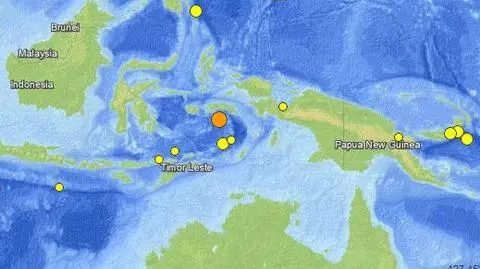 Trzęsienie ziemi w Indonezji. Tsunami nie będzie
