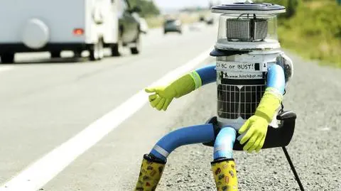 Robot przejechał Kanadę autostopem