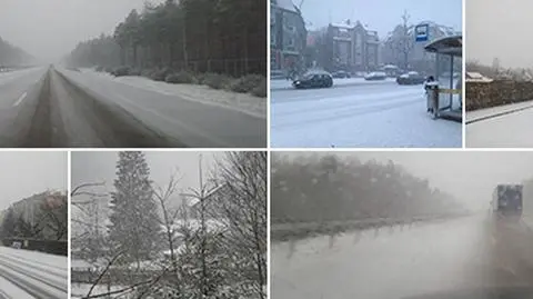Opady śniegu na Dolnym Śląsku