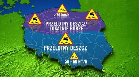 Uwaga na drogach. Łatwo wpaść w poślizg