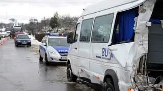 Wypadek na drodze krajowej nr 9 w Jabłonicy Polskiej 