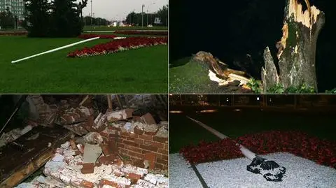 Nawałnica spowodowała duże zniszczenia