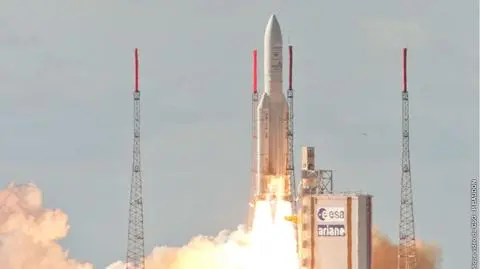 Start jednej z rakiet ESA