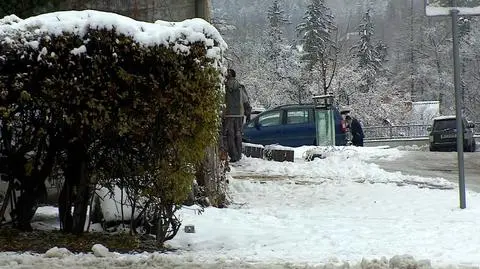 Śnieg w Kapaczu
