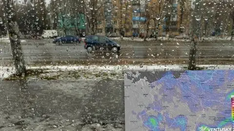W weekend popada deszcz ze śniegiem