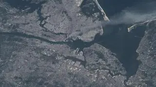 09/11 Smugi pyłu z WTC (NASA)