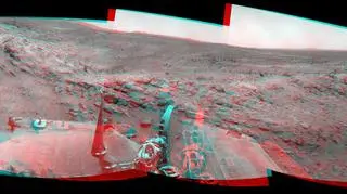 2009 rok. Spirit w Home Plate (NASA)