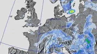 29 lipca, godz. 17 (www.niederschlagsradar.de)