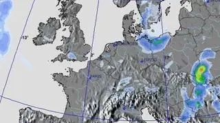 30 lipca, godz. 05 (www.niederschlagsradar.de)
