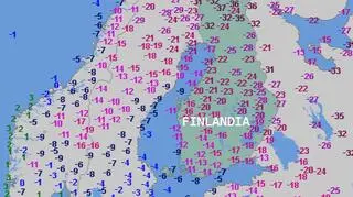 -42 st. C na północy Finalndii