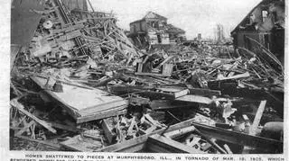87. rocznica przejścia Tri-State Tornado (NOAA)