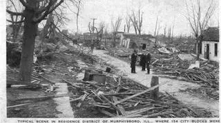 87. rocznica przejścia Tri-State Tornado (NOAA)