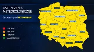 Aktualne ostrzeżenia IMGW