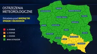 Aktualne ostrzeżenia meteorologiczne IMGW