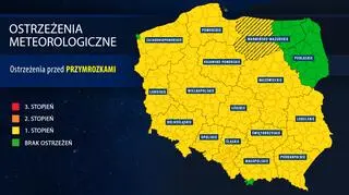 Aktualne ostrzeżenia meteorologiczne IMGW