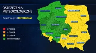 Aktualne ostrzeżenia meteorologiczne IMGW