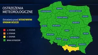 Aktualne ostrzeżenia meteorologiczne IMGW