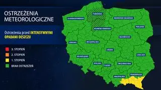 Aktualne ostrzeżenia meteorologiczne IMGW