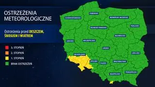 Aktualne ostrzeżenia meteorologiczne IMGW
