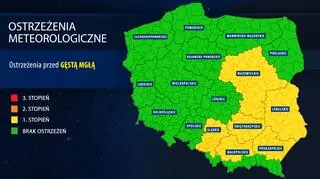 Aktualne ostrzeżenia meteorologiczne IMGW