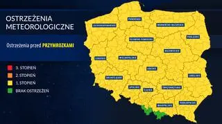 Aktualne ostrzeżenia meteorologiczne IMGW
