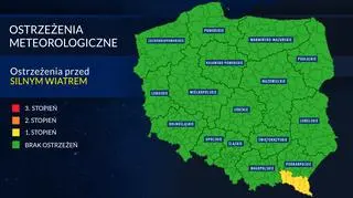 Aktualne ostrzeżenia meteorologiczne IMGW