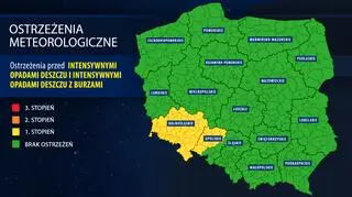 Aktualne ostrzeżenia meteorologiczne IMGW