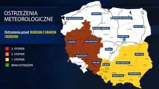 Aktualne ostrzeżenia meteorologiczne IMGW
