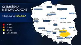 Aktualne ostrzeżenia meteorologiczne IMGW