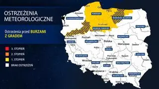Aktualne ostrzeżenia meteorologiczne IMGW
