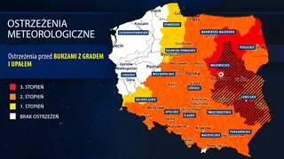 Aktualne ostrzeżenia meteorologiczne IMGW