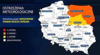 Aktualne ostrzeżenia meteorologiczne IMGW