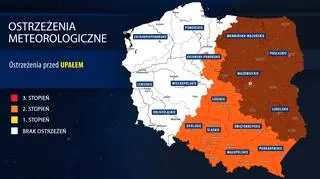 Aktualne ostrzeżenia meteorologiczne IMGW