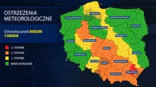 Aktualne ostrzeżenia meteorologiczne IMGW
