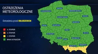 Aktualne ostrzeżenia meteorologiczne IMGW