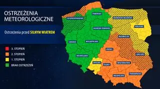 Aktualne ostrzeżenia meteorologiczne IMGW