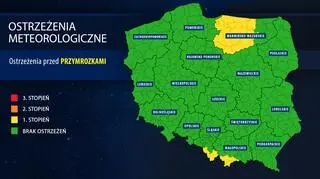 Aktualne ostrzeżenia meteorologiczne IMGW