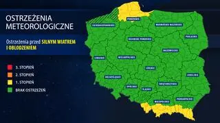 Aktualne ostrzeżenia meteorologiczne IMGW