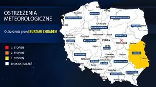 Aktualne ostrzeżenia meteorologiczne IMGW