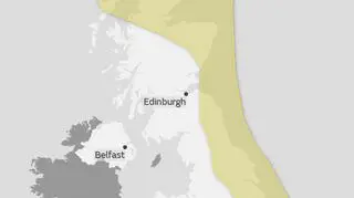 Alerty meteorologiczne w czwartek (Met Office)
