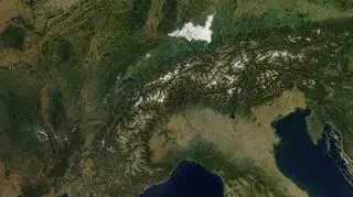 Alpy i Jezioro Bodeńskie (NASA GSFC)
