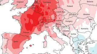 Anomalie pogodowe w Europie w 2003 roku