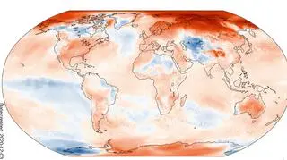 Anomalie temperatury powietrza w listopadzie 2020 (Copernicus Climate Change Service/ECMWF)